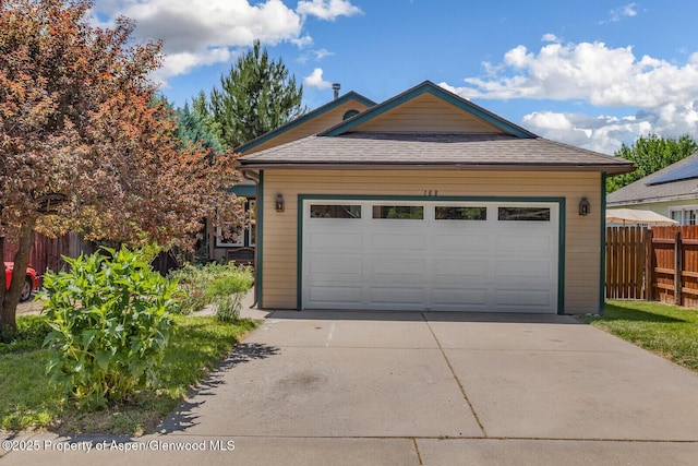168 Current Dr, New Castle, CO 81647 - garage with driveway