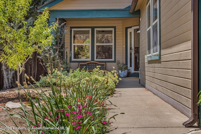 168 Current Dr, New Castle, CO 81647 - entrance to property with covered porch