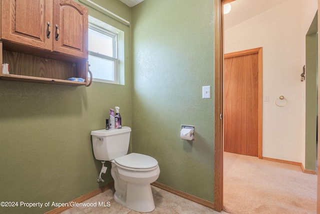 bathroom with toilet