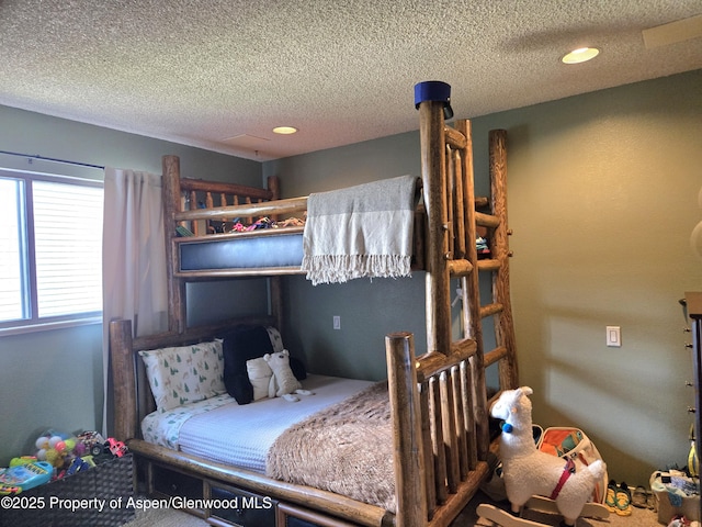 681 S 2nd St Unit G, Carbondale, CO 81623 - bedroom with a textured ceiling and recessed lighting