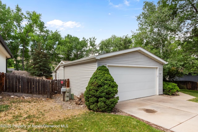 68 E Bonanza Pl, Parachute, CO 81635 - view of detached garage