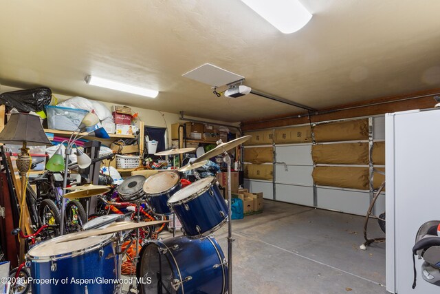 68 E Bonanza Pl, Parachute, CO 81635 - garage with a garage door opener
