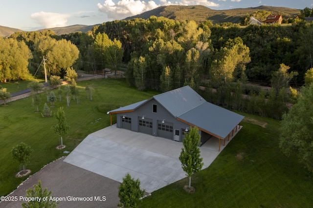 1207 Hooks Spur Rd, Basalt, CO 81621 - view of subject property with mountains and a forest