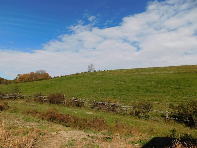 view of mother earth's splendor featuring a rural view