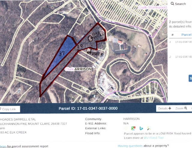 2410 Buckhannon Pike, Mount Clare WV, 26408 land for sale