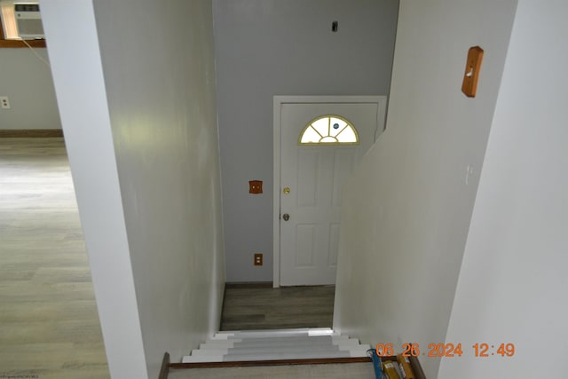 interior space featuring a wall unit AC