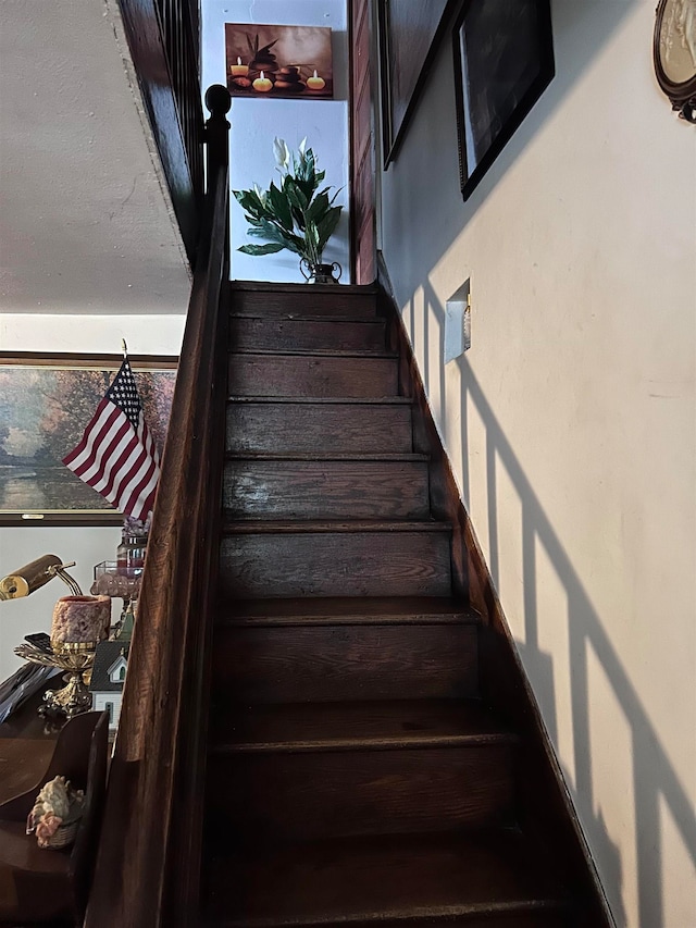 view of staircase