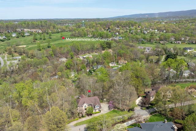 view of drone / aerial view