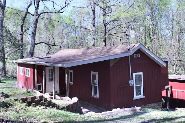 view of property exterior