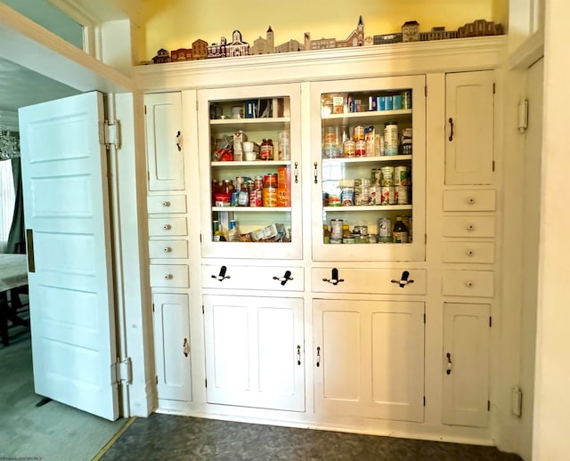 view of pantry