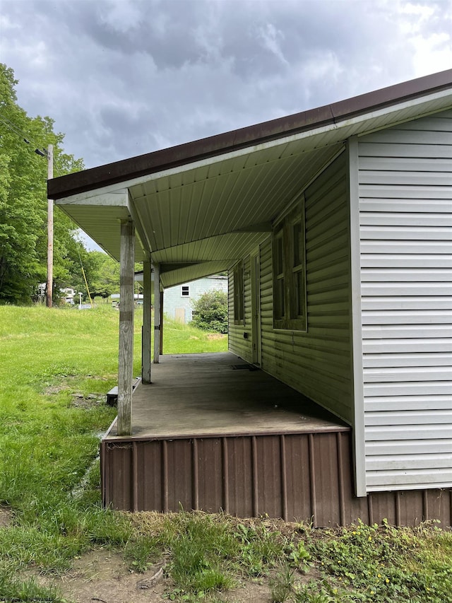3485 Adolph Rd, Mill Creek, WV 26280 - view of patio