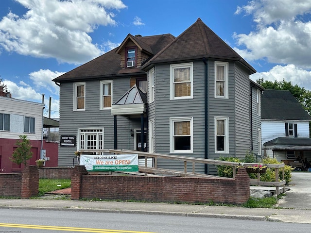 view of victorian house