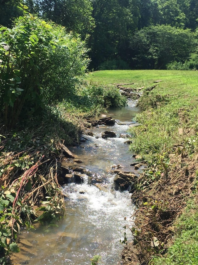 view of water feature