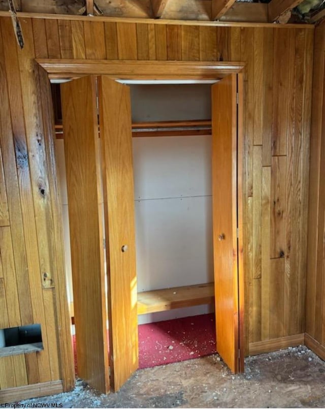 view of closet