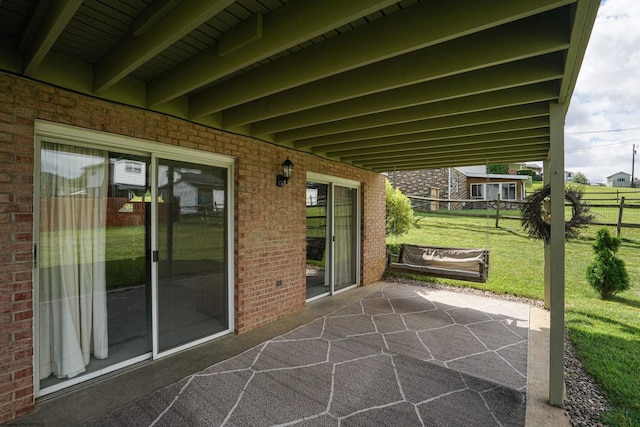 view of patio / terrace