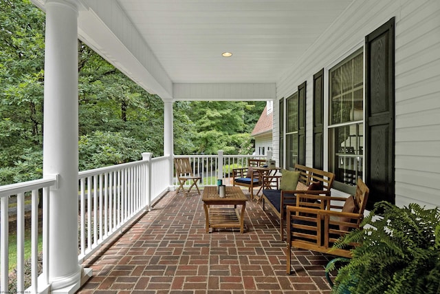 view of patio