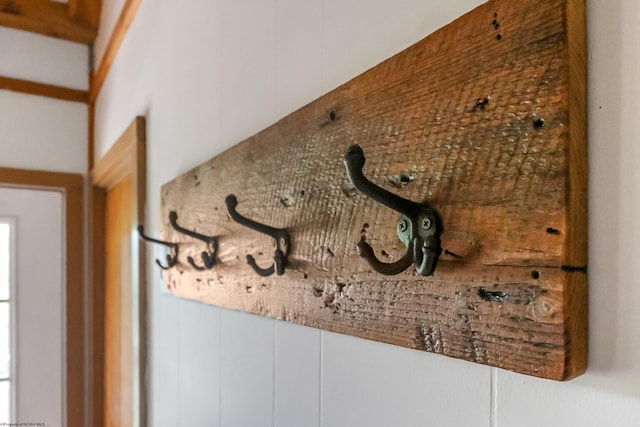 view of room details