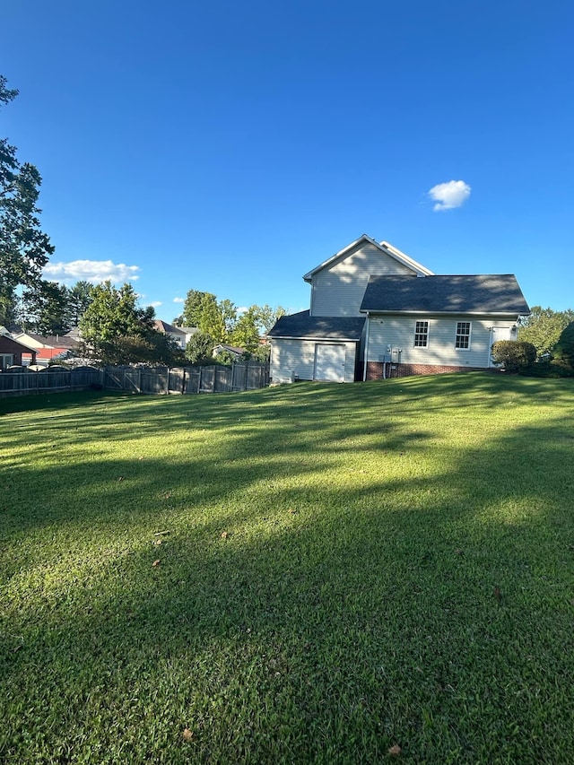 view of yard