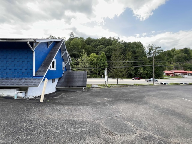 view of car parking