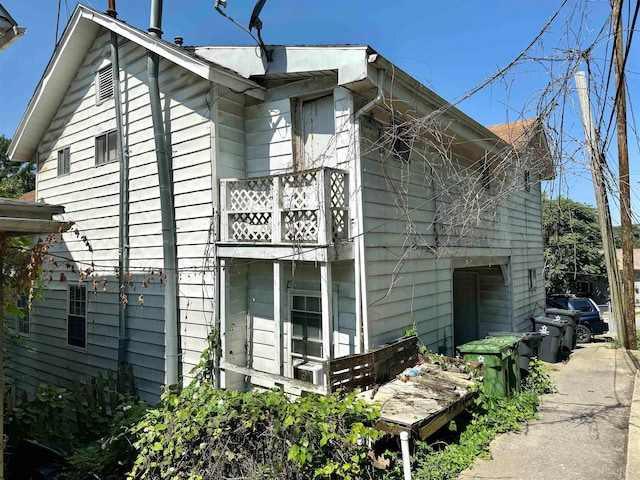 view of back of house