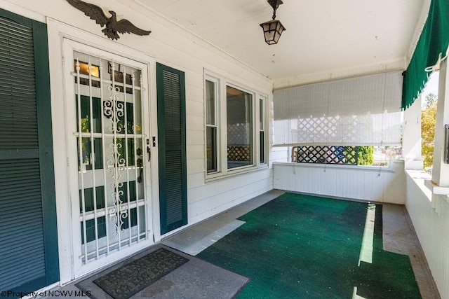 view of patio / terrace featuring a porch