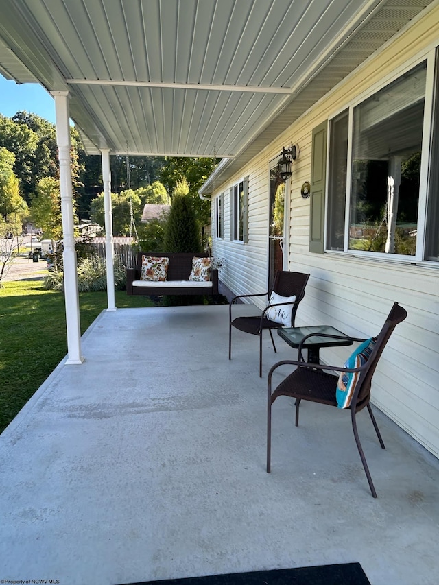 view of patio