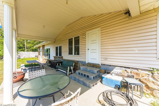 view of patio / terrace