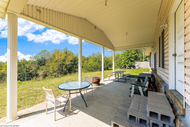 view of patio / terrace