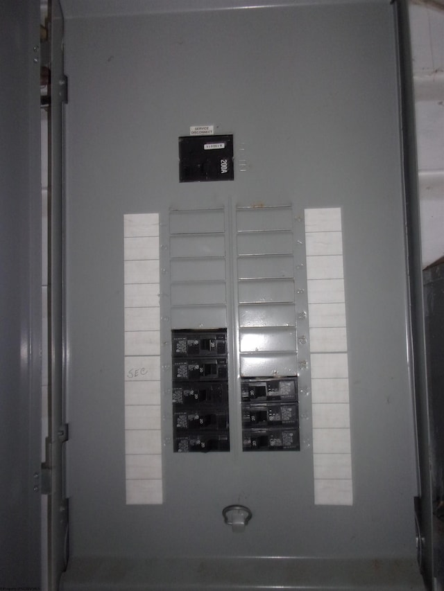 utilities with electric panel