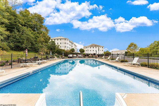 view of pool