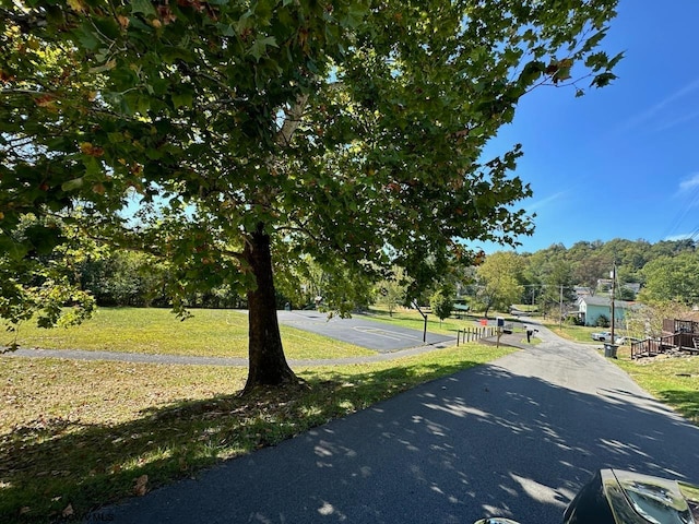 view of road