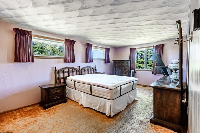 1909 Halleck Rd, Morgantown, WV 26508 - bedroom with baseboards and a textured ceiling