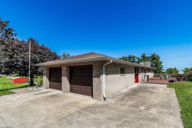 1909 Halleck Rd, Morgantown, WV 26508 - view of garage