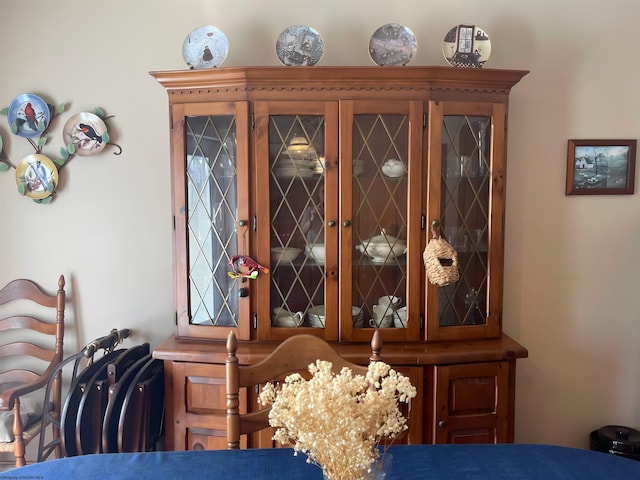 view of dining area