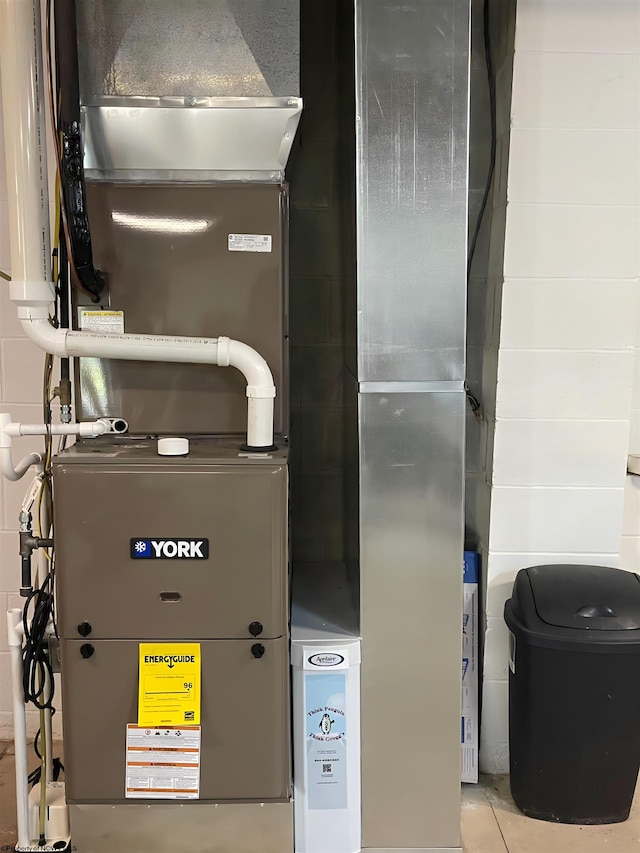 490 Deer Creek Ln, Buckhannon, WV 26201 - utility room featuring heating unit