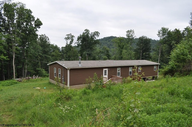 view of rear view of house