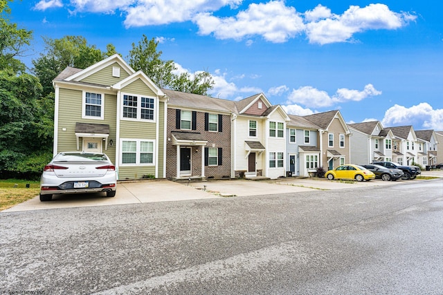 view of townhome / multi-family property