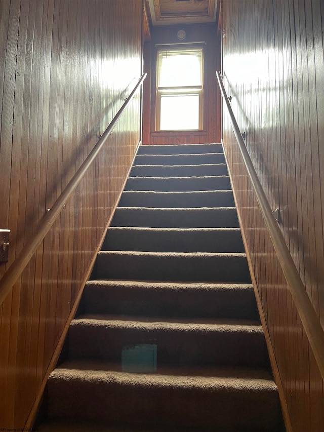 view of stairs