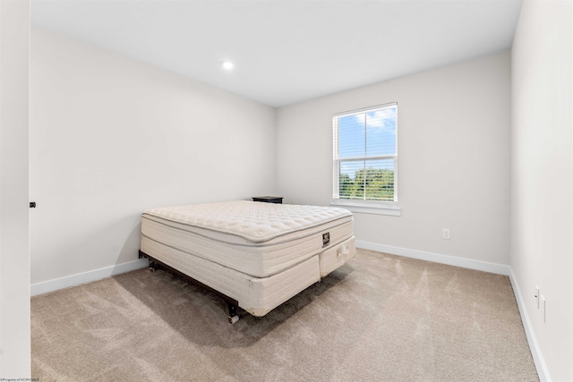 bedroom featuring carpet floors