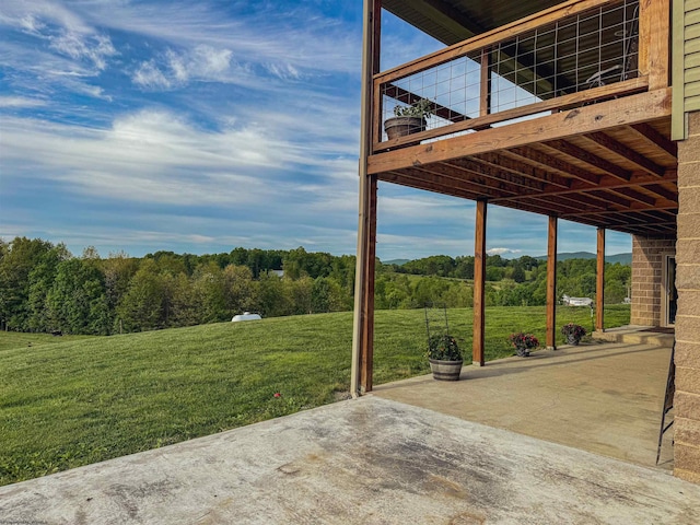 view of patio