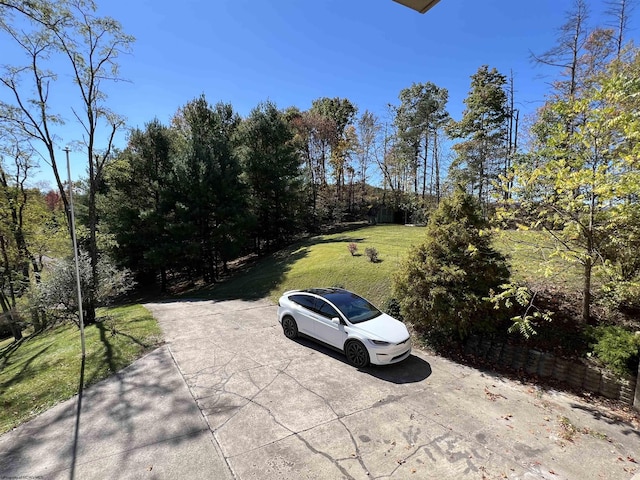exterior space with driveway