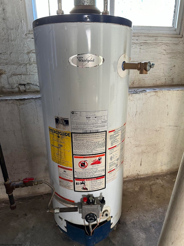 utilities featuring water heater