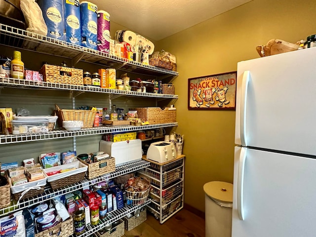 view of pantry