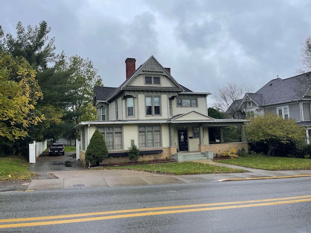 view of victorian house