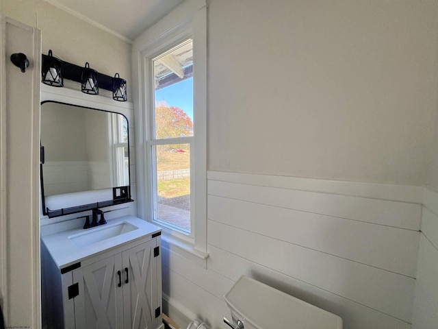 428 James St, Bridgeport, WV 26330 - half bathroom with vanity