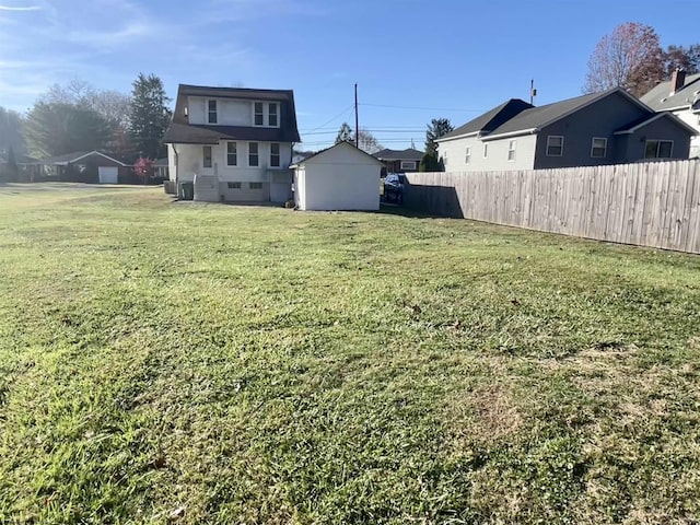 428 James St, Bridgeport, WV 26330 - view of yard featuring fence