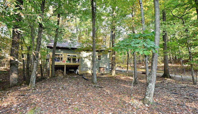 view of back of house