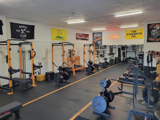 view of exercise room