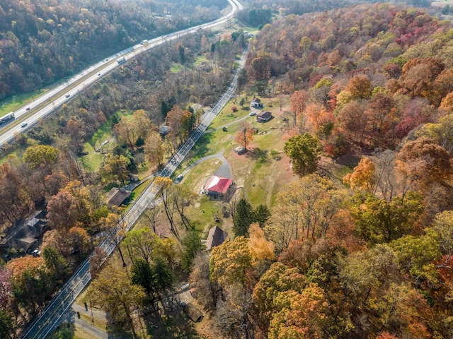 aerial view