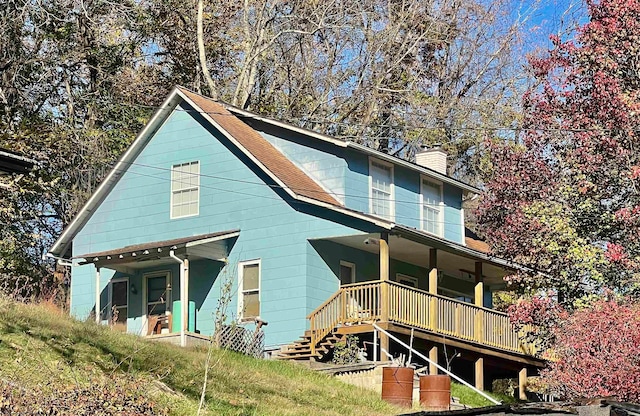 view of back of house